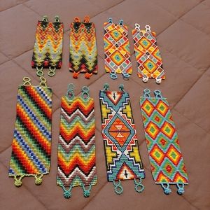 Beaded Cuff Bracelets